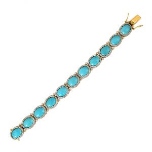 Glint Diamond & Stone Bracelets