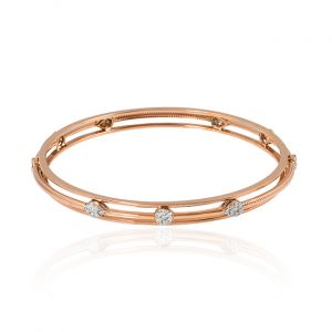 Gauzy Diamond Bangle