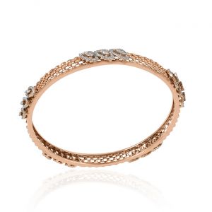 Scintillating Diamond Bangle