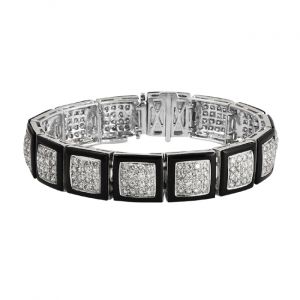 Comely Diamond & Gem Stone Bracelet