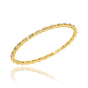 Statuesque Diamond Bangle