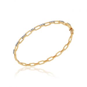 Sparkling Diamond Bangle