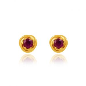 Elegant Gem Stone Earring