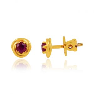 Elegant Gem Stone Earring