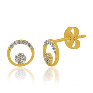 Petite Gold Earring