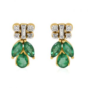 Spellbinding Diamond & Gem Stone Earring