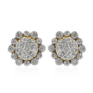 Aristocratic Diamond Earring