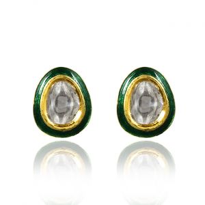 Glamorous Gem Stone Earring