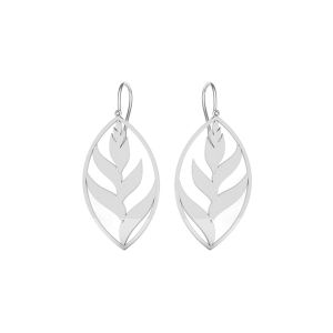 925 Sterling Silver Leaf Dangle