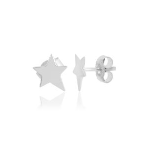 925 Sterling Silver Star Stud