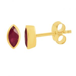 Pettish Gem Stone Stud