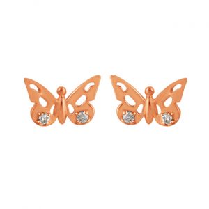 Painted Lady Diamond Earring