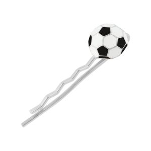 Silver Metal Tie Clip Set for Men Novelty Tie Bar Gifts for Wedding Level,Football, Zig Zag Symbol Designs