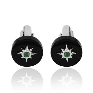 The Star Silver Cufflinks