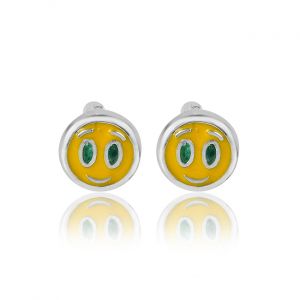 Emoji Smiley Face Cufflinks