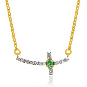 Cross Diamond Necklace