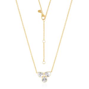 Unique Chain Necklace, Natural Polki Diamond With 18Kt Yellow Gold