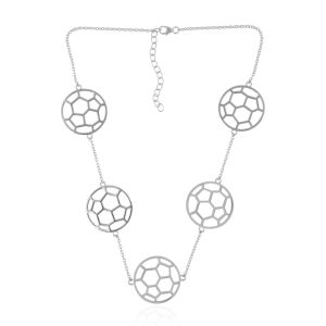 Necklace for her minimalistic necklace Football gift