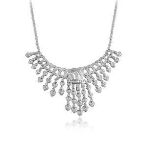 Absorbing Diamond Necklace