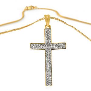 Cross Diamond Pendant