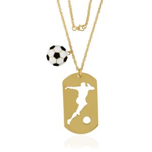 Football Soccer Sports Necklace Pendant 925 Sterling Silver Jewelry