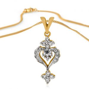 Heart Diamond Pendant