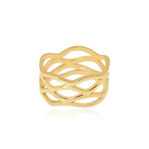 Multi Band Plain Ring