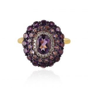 Stylish Flora Classic Ring