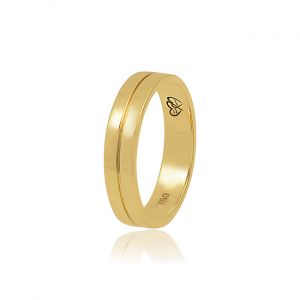 Men's Heart Wedding Band