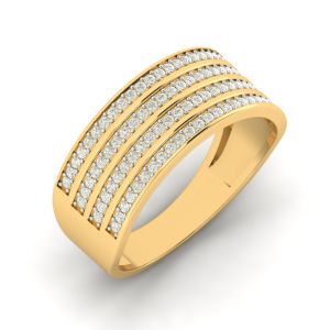 Glamorous Diamond Cigar Band