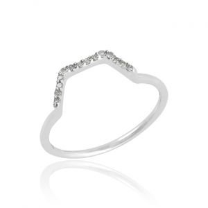 Inwardness Diamond Ring