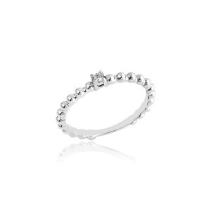 925 Sterling Silver Solitaire Ring