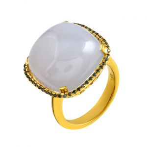 Meteoric Diamond Ring