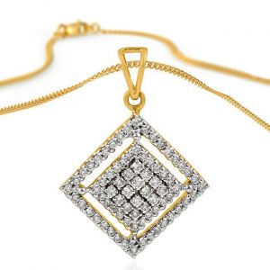 Stately Diamond Pendant