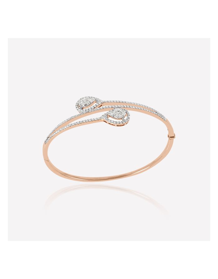 Steorra jewels traditional adjustable american diamond bracelet for women -  STEORRA JEWELS - 4204384
