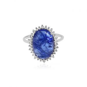 Captivating Diamond & Gem Stone Ring