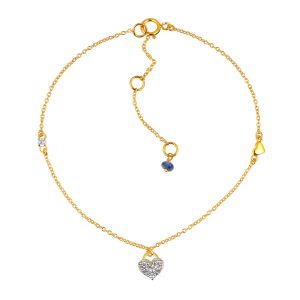 Romantic Diamond Chain Bracelet