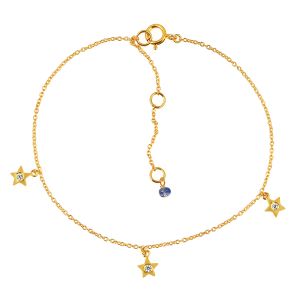 Stylish Star Diamond Bracelet