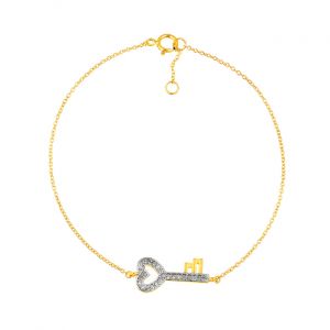 Amorous Diamond Chain Bracelet