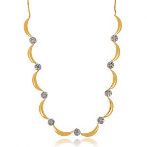 Neoteric Diamond Gold Necklace