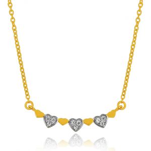 Romantic Hearts Diamond Necklace