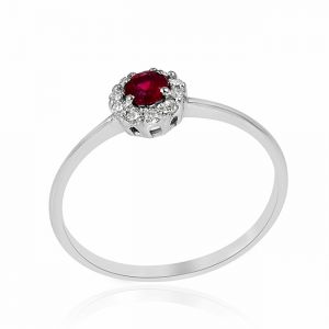 The Aamena Diamond & Gem Stone Ring