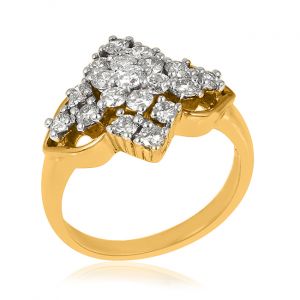 lustrous Diamond Ring
