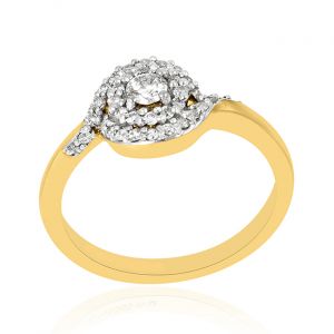 Bold Stately Diamond Ring
