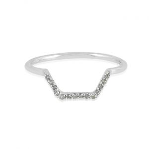 Inwardness Diamond Ring