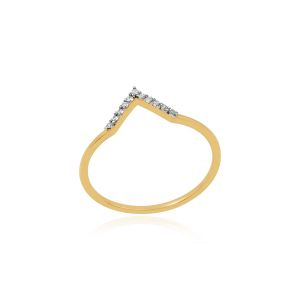 925 Sterling Silver Diamond Anniversary Ring