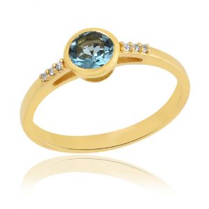 Enigmatical Diamond & Gem Stone Ring