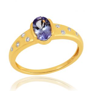 Exquisite Diamond & Gem Stone Ring